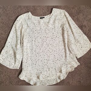 Apt 9 Ruffle top, large